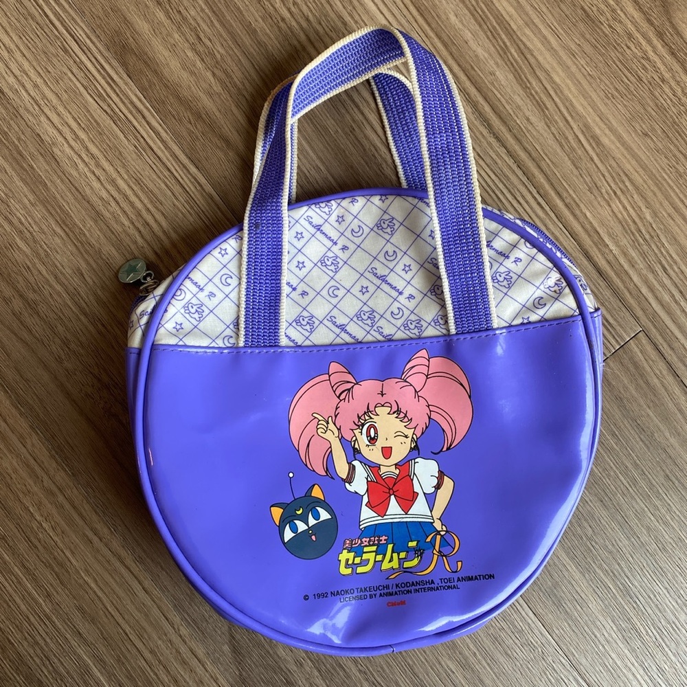 Sailor Moon R Chibiusa and Luna-P Purse